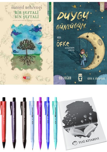 Duygu Günlüğüm Mira Öfke Gezegeni'nden Ayrılıyor ve Bir Şeftali Bin Şeftali 2'li Set + Hediyeli