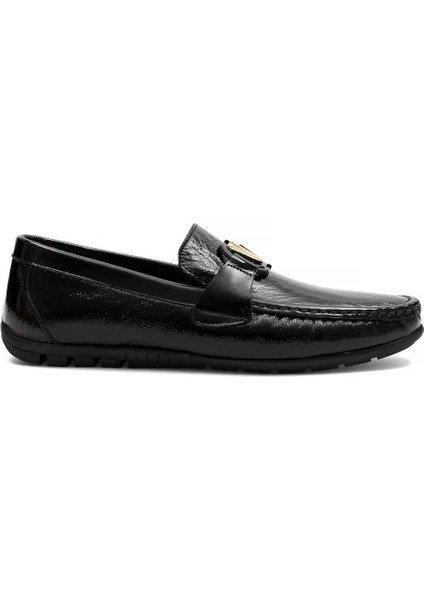 Celal Gültekin Siyah Rugan Erkek Loafer 162 525-16541