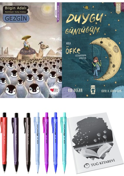 Duygu Günlüğüm Mira Öfke Gezegeni'nden Ayrılıyor ve Gezgin 2'li Set + Hediyeli