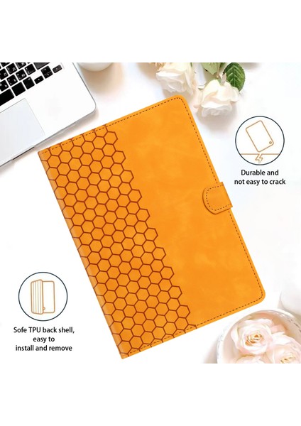 Huawei Matepad T10 / T10S Için Kabartmalı Deri Kılıf (Yurt Dışından) fiyatları