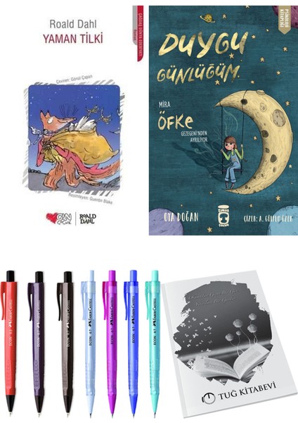 Duygu Günlüğüm Mira Öfke Gezegeni'nden Ayrılıyor ve Yaman Tilki 2'li Set + Hediyeli