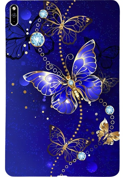 Huawei Matepad Pro 10.8 2021 Için Boyalı Tpu Tablet Kılıfı (Yurt Dışından)