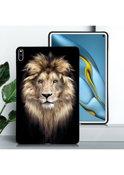 Huawei Matepad Pro 10.8 2021 Için Boyalı Tpu Tablet Kılıfı (Yurt Dışından)