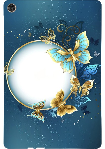 Huawei Matepad T 10S Için Boyalı Tpu Tablet Kılıfı (Yurt Dışından)