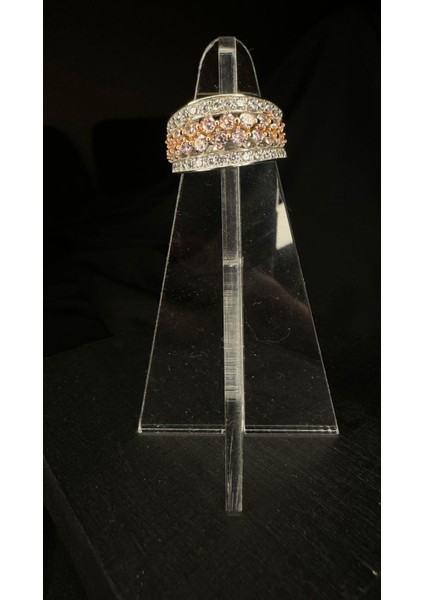 Pembe Taşlı 925 Ayar Gümüş Yüzük fiyatları