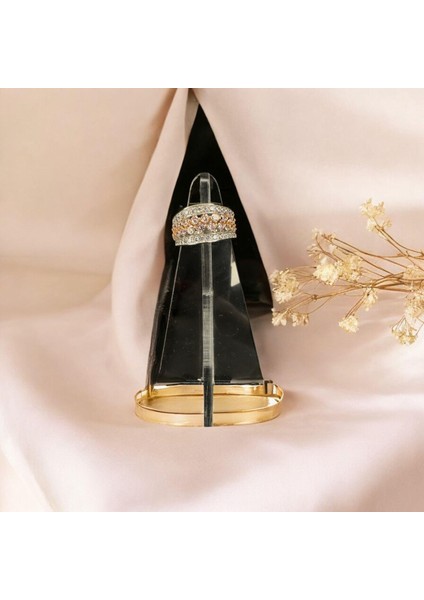 Pembe Taşlı 925 Ayar Gümüş Yüzük indirimleri