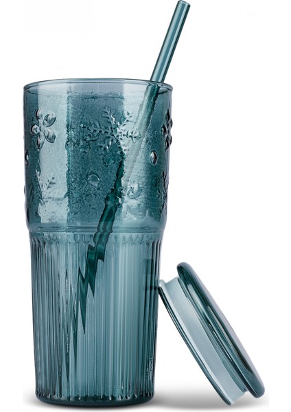 Royce Yeşil Pipetli Mug 600 ml