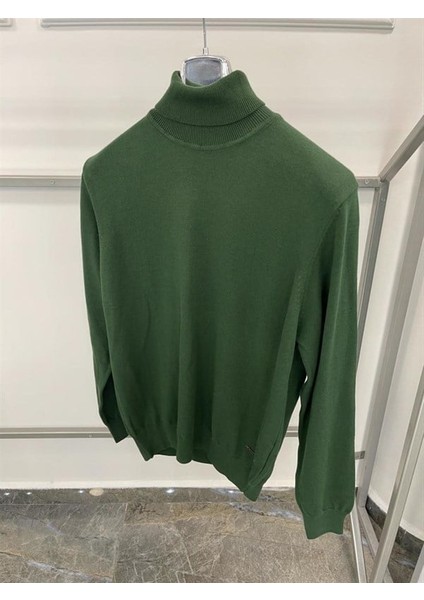 Boğazlı Yeşil Kazak