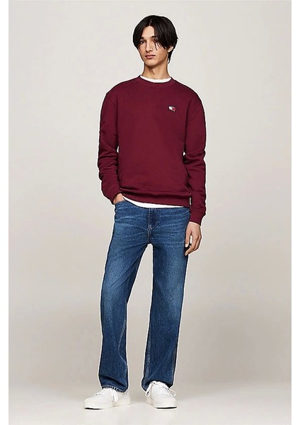 Erkek Bordo Sweatshirt