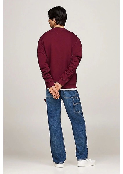 Erkek Bordo Sweatshirt