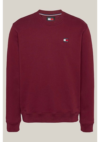 Erkek Bordo Sweatshirt