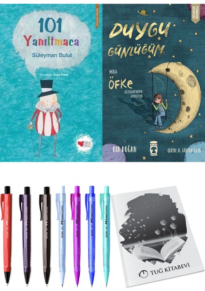 Duygu Günlüğüm Mira Öfke Gezegeni'nden Ayrılıyor ve 101 Yanıltmaca 2'li Set + Hediyeli