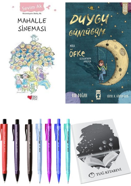 Duygu Günlüğüm Mira Öfke Gezegeni'nden Ayrılıyor ve Mahalle Sineması 2'li Set + Hediyeli