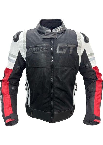 2003001 Titan Kırmızı-Siyah Hörgüçlü Mont