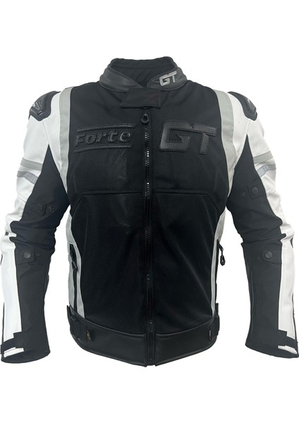 2003001 Titan Beyaz-Siyah Hörgüçlü Mont