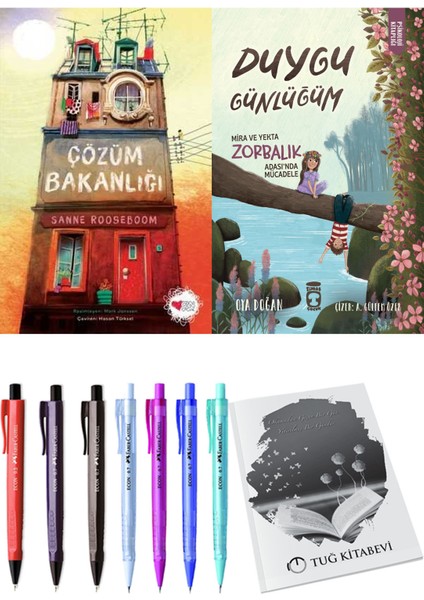 Duygu Günlüğüm Mira ve Yekta Zorbalık Adası'nda Mücadele ve Çözüm Bakanlığı 2'li Set + Hediyeli
