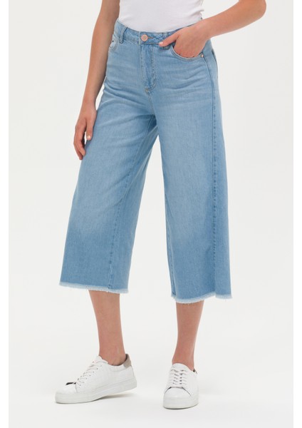 Kadın Açık Mavi Pantolon (Jean) 50263780-DN0021