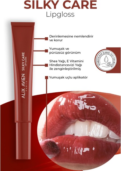 Alix Avien Silky Care Lipgloss 309 - Sweet Cherry