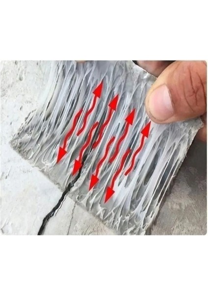 Süper Güçlü Çatı İzolasyon Bandı 100CM x 300CM Tamir ve Su Sızdırmaz Çamur Bant En 1 Metre Boy 3 Metre