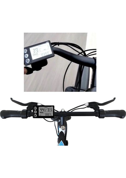 Su Geçirmez LCD Ekran Paneli Kontrol Paneli Elektrikli Bisiklet Denetleyici Elektrikli Bisiklet Elektrikli Bisiklet Aksesuarları (Yurt Dışından)