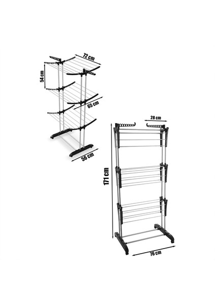Flyby 3 Katlı Kurutmalık modelleri