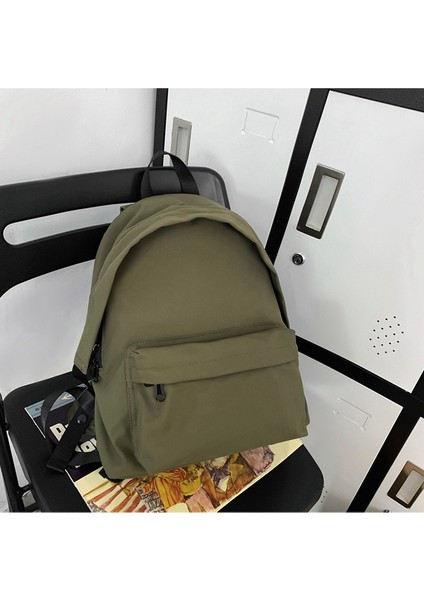 Çift Iş Kıyafeti Rahat Sırt Çantası Kore Versiyonu Niş Tasarım Yüksek Sokak Tarzı Üniversite Öğrencisi Okul Çantası (Yurt Dışından)