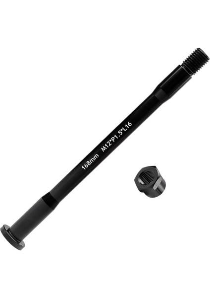 Bisiklet Aks Aracılığıyla Alüminyum Alaşımlı Bisiklet Hub Boru Mili M12XP1.5XL16 168 mm Bisiklet Aksesuarları (Yurt Dışından)