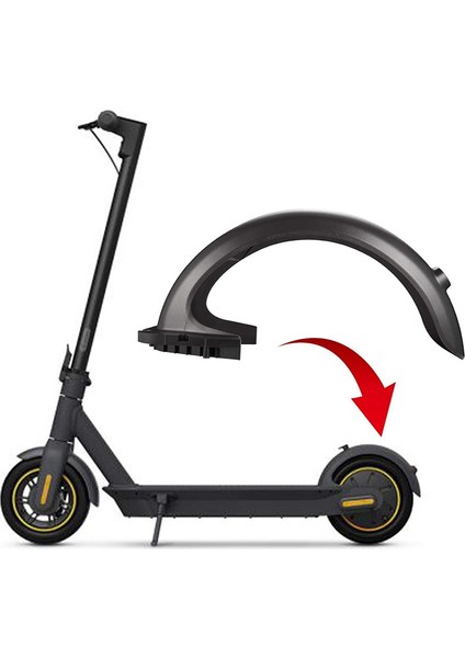 Scooter Çamurluk Arka Çamurluk Elektrikli Scooter Ninebot Max G30 Elektrikli Scooter Için Parçaları Değiştirin (Yurt Dışından) modelleri