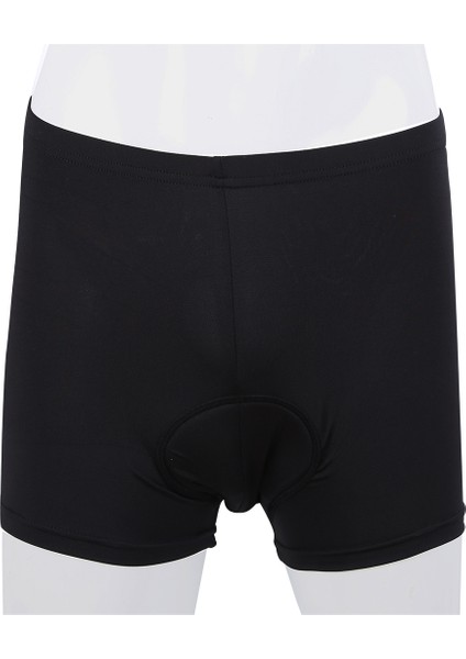 Erkekler Bisiklet Kısa Iç Giyim Jel 3D Yastıklı Bisiklet Pantolon Siyah(M) (Yurt Dışından)