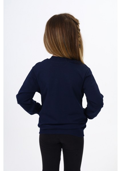 Kız Çocuk Nakışlı Hırka modelleri