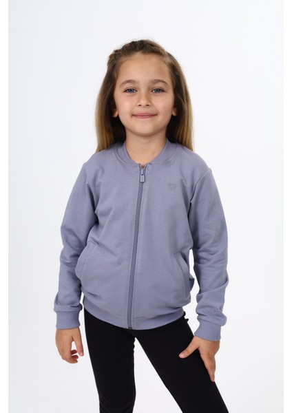 Kız Çocuk Nakışlı Hırka