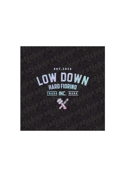 Low Down Hard Fiorino Arka Cam Yeni Süper Hologram Sticker