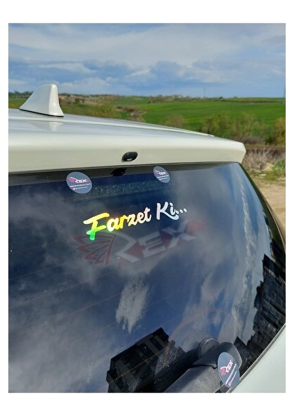 Farzet Ki Yeni Süper Hologram Oto Sticker