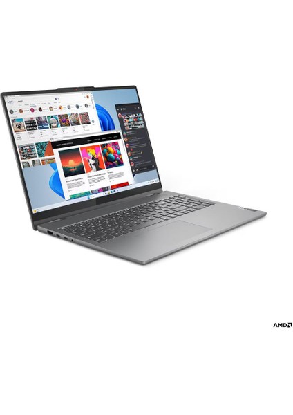 Ideapad 5 16AHP9 - 2’si 1 Arada - Ryzen 7-8845HS - 16" Touch – 16GB – 1tb SSD – WIN11H – Q Us Ingilizce Klavye – 1yıl Garanti