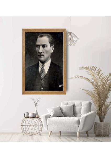 Mustafa Kemal Atatürk Tablo, Çerçeveli Cam Tablo 20X30 cm modelleri