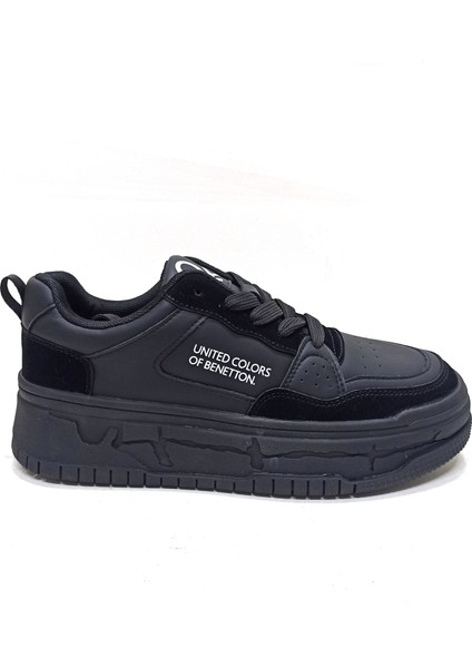 Siyah Kadın Sneaker Spor Ayakkabı