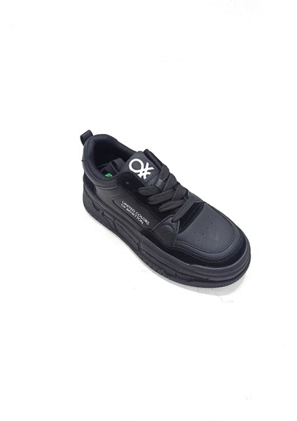 Siyah Kadın Sneaker Spor Ayakkabı