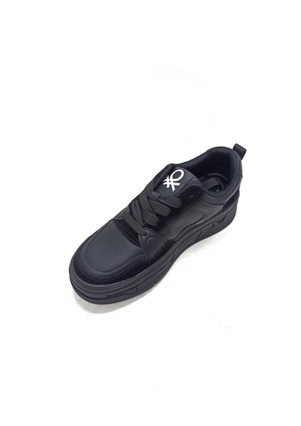 Siyah Kadın Sneaker Spor Ayakkabı