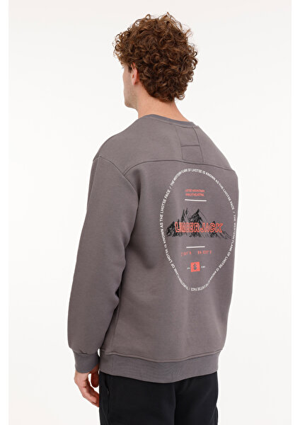 ml Greys 16URB2021 4pr Gri Erkek Sweatshirt