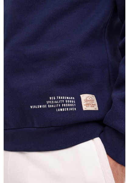 ml Hector 17URB1043 4pr Lacivert Erkek Sweatshirt