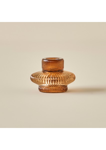Leonor Mumluk Koyu Kahve (7,9 x 7,9 x 6 cm )