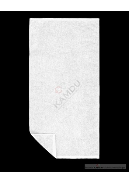 1 Adet 30x85 Pamuk Havlu, Kuaför Havlusu, Spor Havlusu, Antreman Havlusu, Saç Havlusu