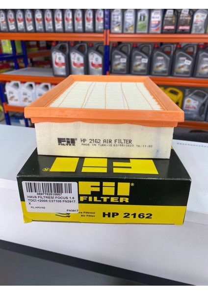 HP2162 Hava Filtresi Ford Focus 2 / Volvo C30 / Mazda 3
