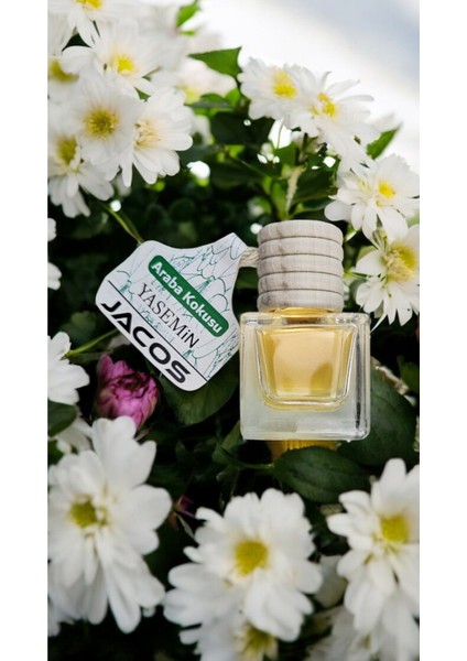 Yasemin Kokulu Araç Kokusu 8 ml - Oto Araç Kokusu - Ipli Asma Oto Parfümü