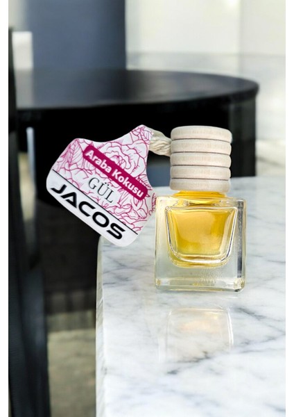 Gül Kokulu Araç Kokusu 8 ml - Oto Araç Kokusu - Ipli Asma Oto Parfümü modelleri