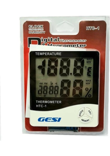 Htc-1 Saatli Nem Ölçer ve Dijital Oda Termometre fırsatları