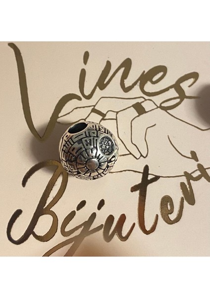Star Wars Death Star Klips Charm 925 Ayar Gümüş fiyatları