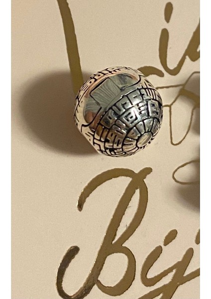 Star Wars Death Star Klips Charm 925 Ayar Gümüş indirimleri