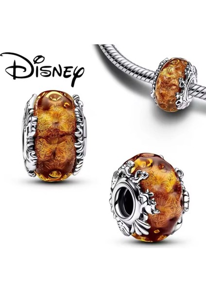 925 Ayar Disney Lion King Murano Cam Charm fırsatları