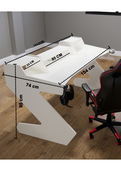 Oyuncu ve Stüdyo Masası 150 cm indirimleri